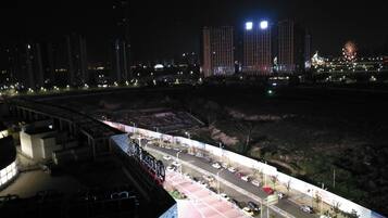 Blick von der Unterkunft