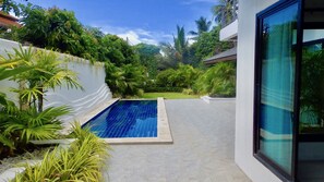 Outdoor pool - 3 Bedroom Private Pool Villa Flora (Koh Samui)