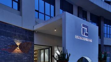Front of property – evening/night