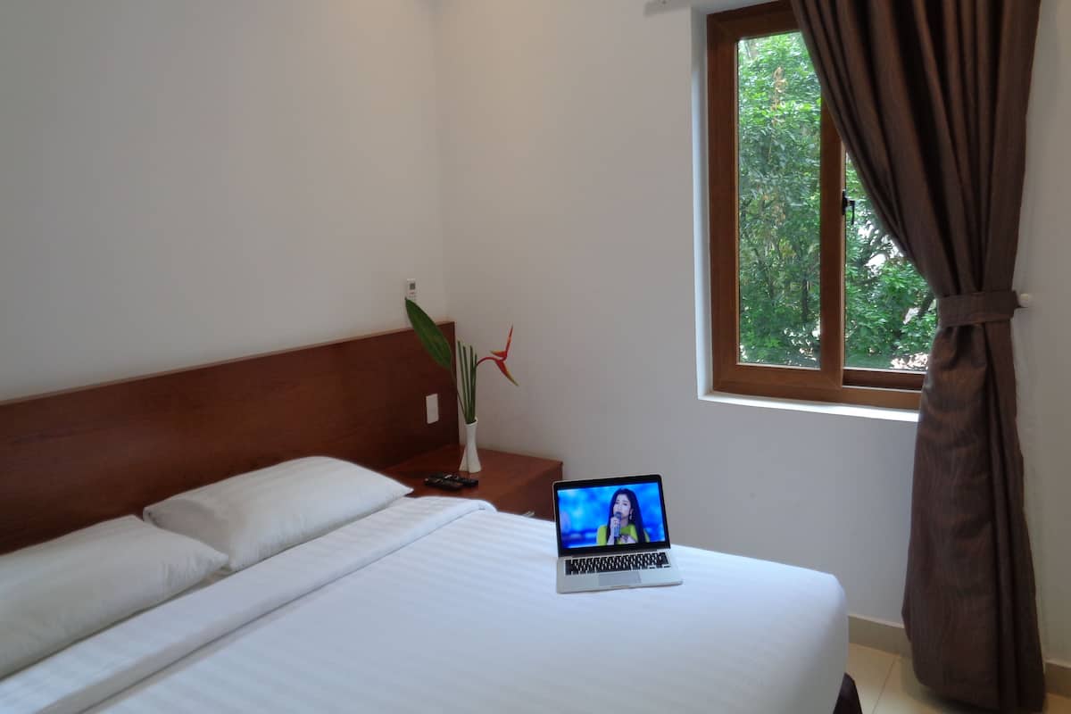 Bungalow familiar | Minibar, caja de seguridad en la habitación, escritorio y wifi gratis