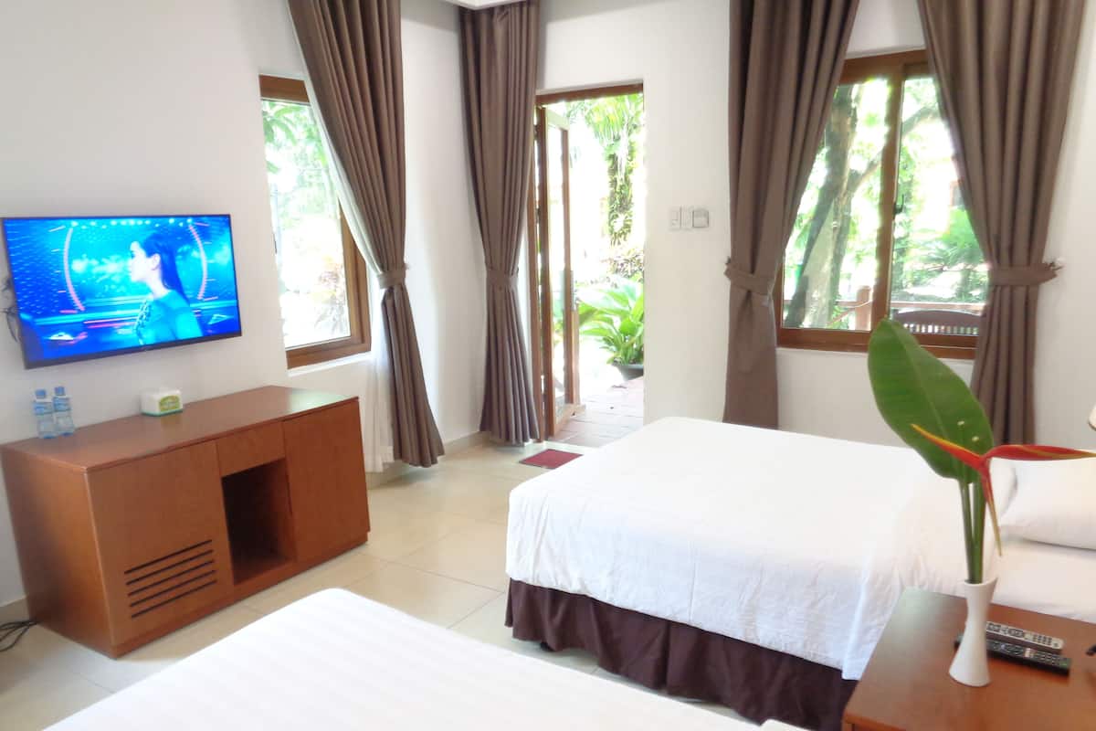 ห้องดีลักซ์ทวิน | มินิบาร์, ตู้นิรภัยในห้องพัก, โต๊ะทำงาน, Wi-Fi ฟรี
