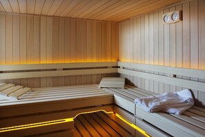 Sauna, hot tub, Turkish bath/hammam, aromatherapy, massages - Hotel Aquila Azzurra (Rimini)