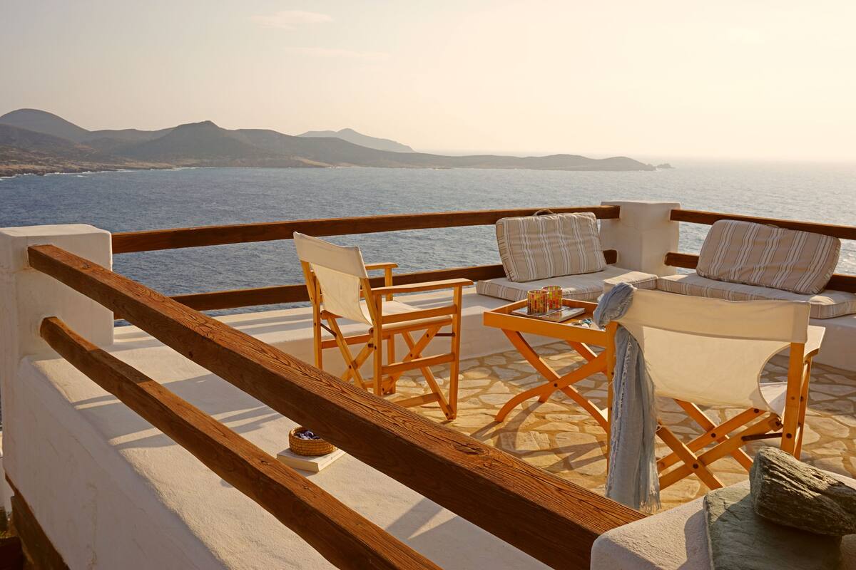 Apartment (Blue Sea Vibes) | Terrace/patio
