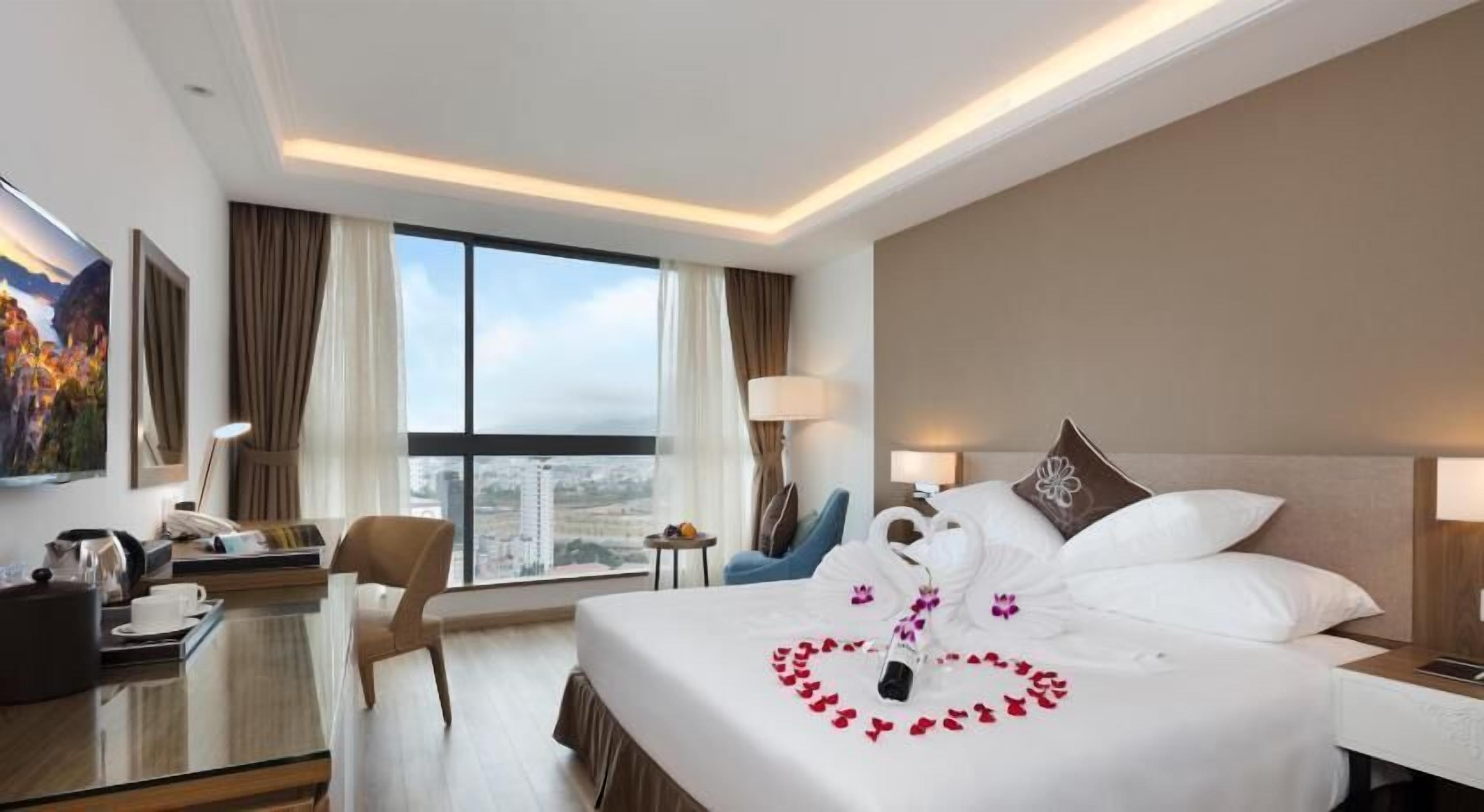 1 habitación, ropa de cama de alta calidad y minibar 