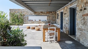 Terrace/patio - Dio Villa Mykonos (Mykonos)