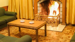 Sitteområde i lobbyen