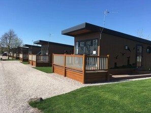 Majoituspaikan julkisivu