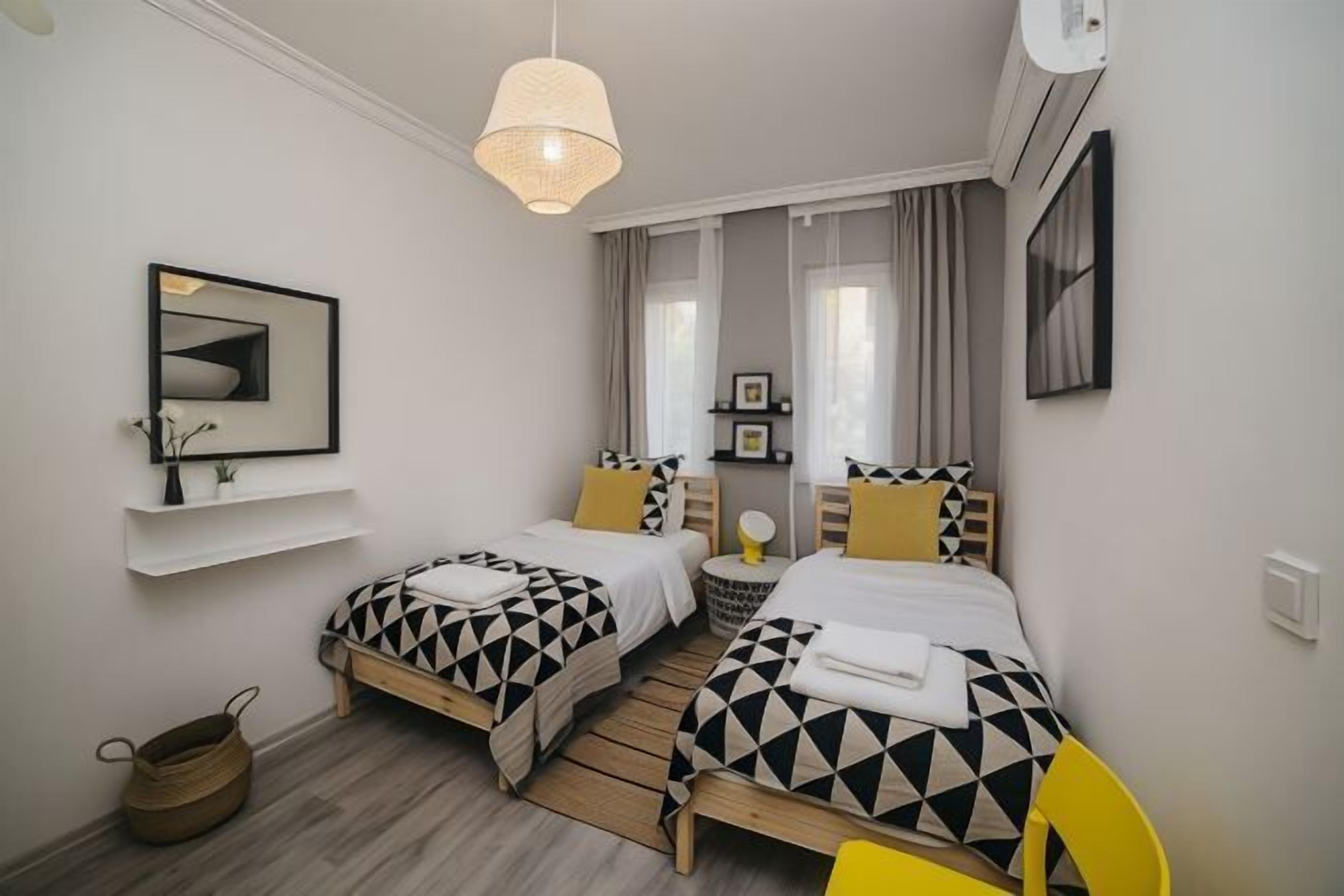 Literie de qualité supérieure, coffres-forts dans les chambres