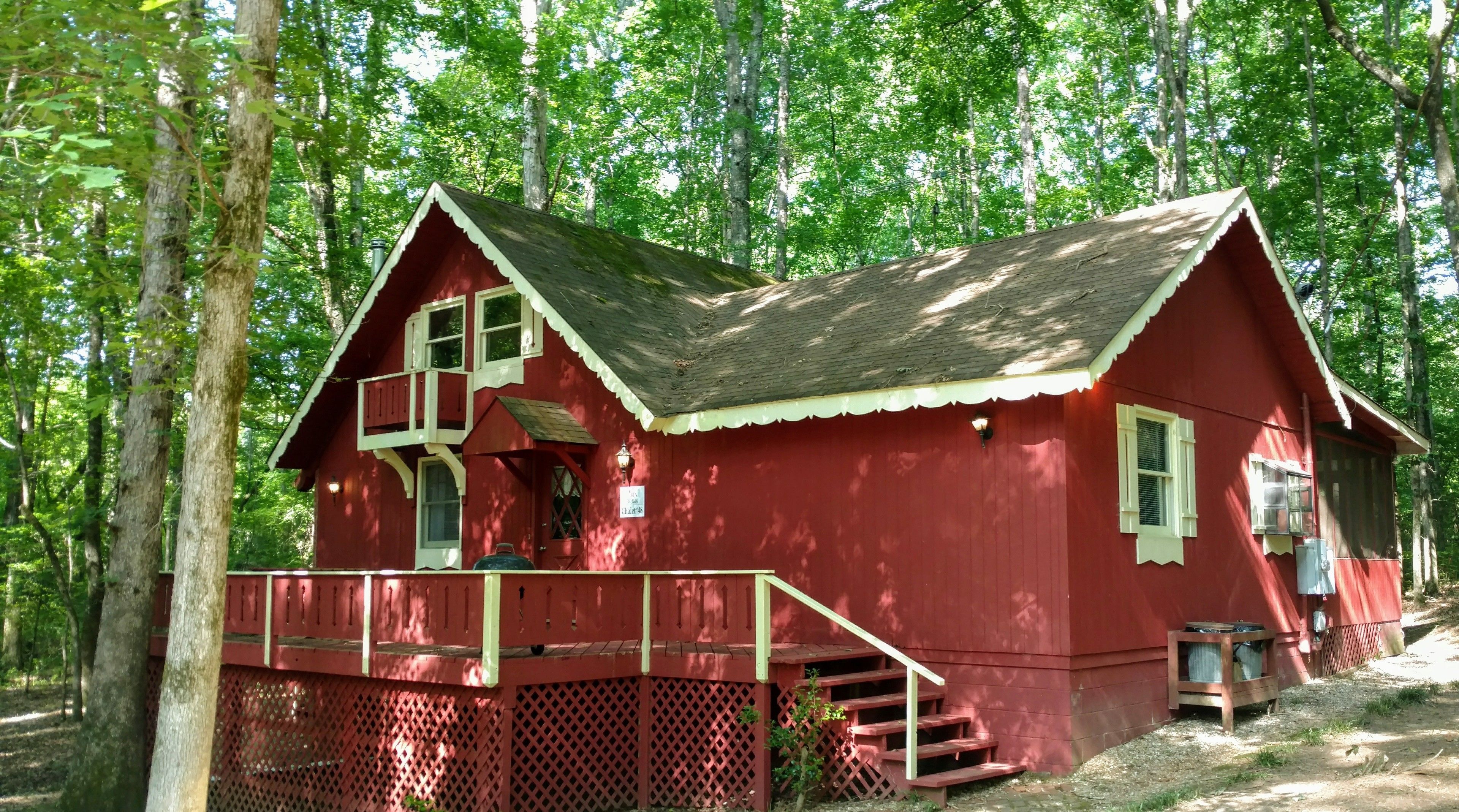 Façade de l’hébergement