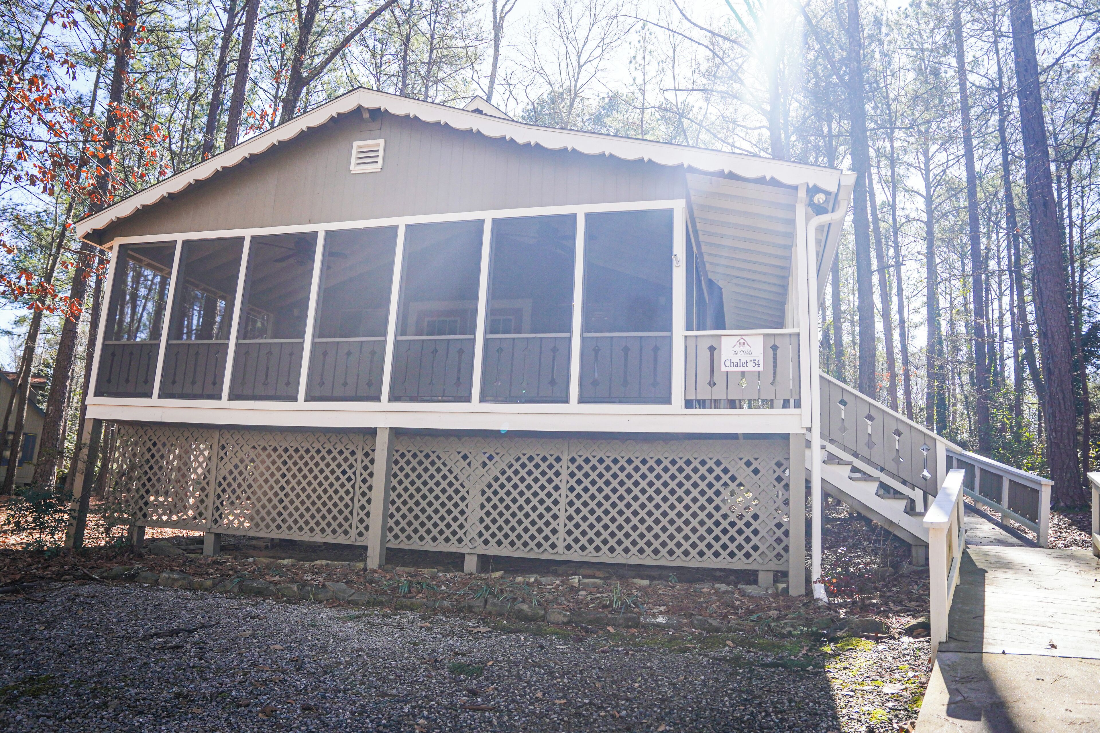 Standard Chalet | Individually decorated, individually furnished, iron/ironing board