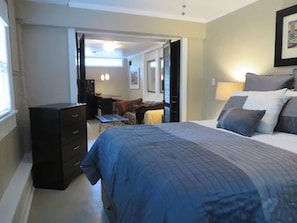 Bungalow, zum Innenhof hin | Kostenloses WLAN, Bettwäsche