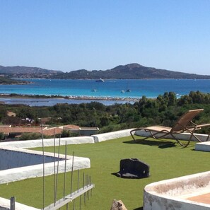 Deluxe Villa, 4 Bedrooms, Pool Access, Beachfront | Terrace/patio - SVS - Lu Impostu Villa e Apartments (San Teodoro)