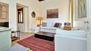 TV, DVD player - Trevi Lovely Terrace Apartment (Rome)