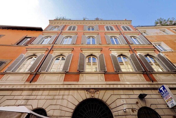 Fassade der Unterkunft