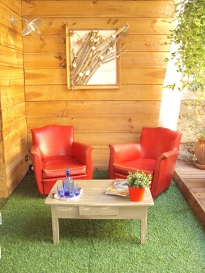 Doppelzimmer (Le Patio) | Terrasse/Patio