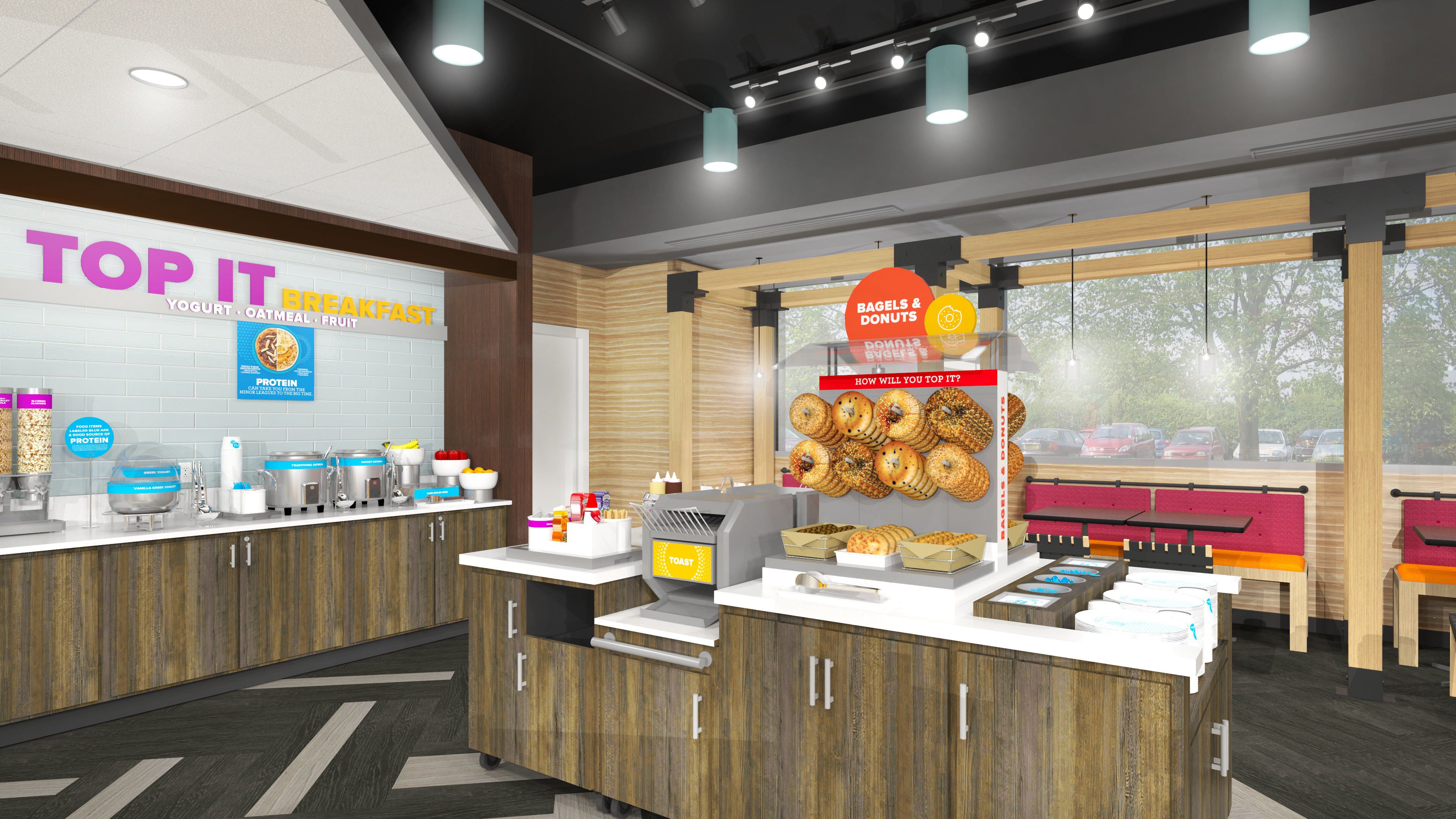 free daily continental breakfast