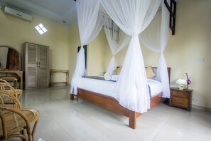 Deluxe Double Room | Desk, rollaway beds, free WiFi - Purnama Guest House (Ubud)