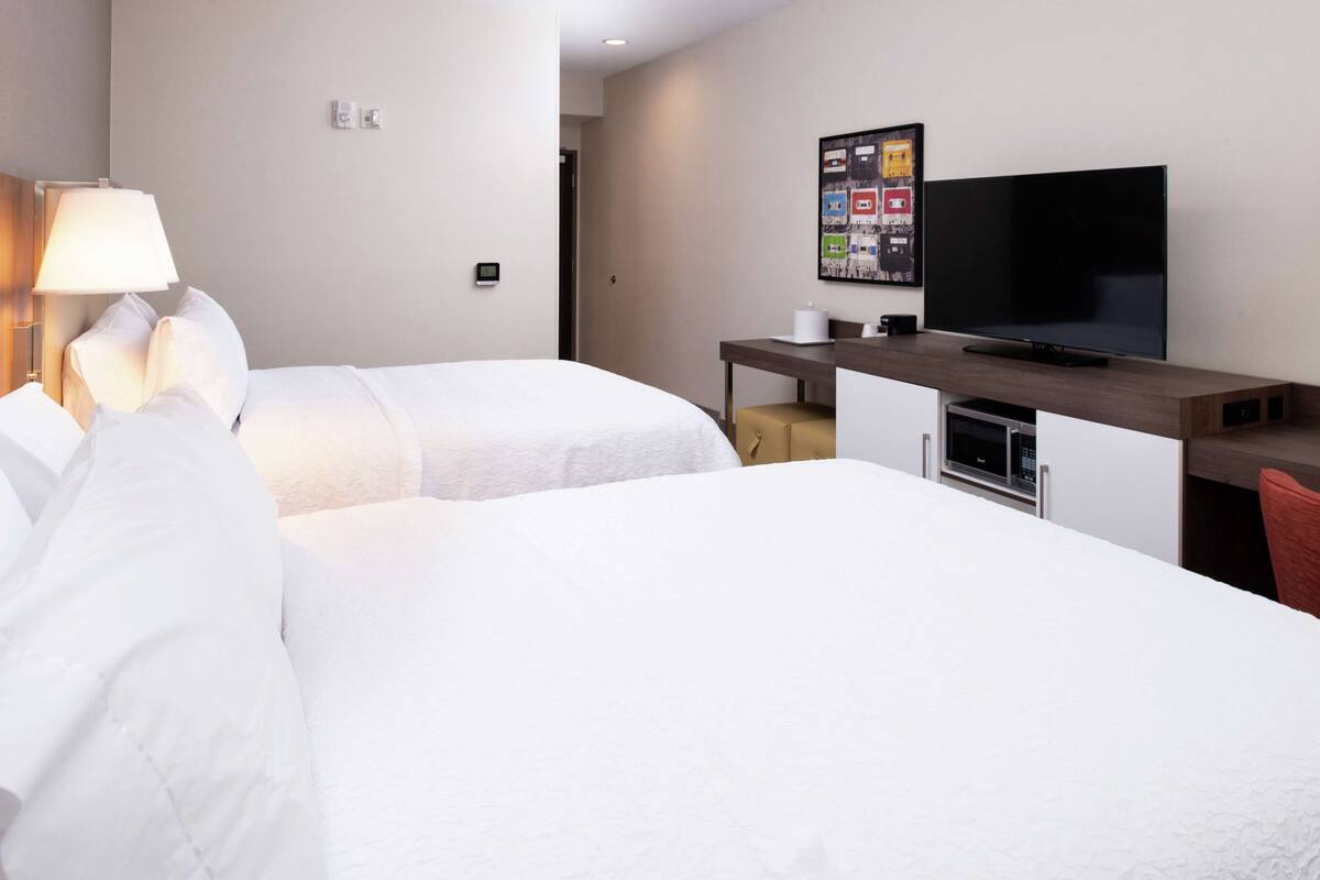 in-room safe, desk, laptop workspace, iron/ironing board
