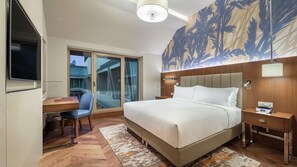 Literie hypoallergénique, minibar, coffres-forts dans les chambres