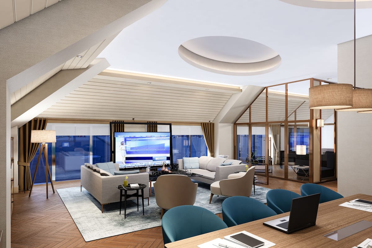 presidential suite, 1 king bed | 1 bedroom, hypo-allergenic bedding, minibar, in-room safe