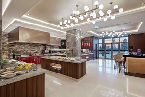 Daily buffet breakfast for a fee