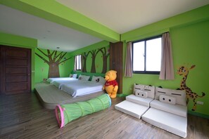 Premium bedding, individually decorated, individually furnished