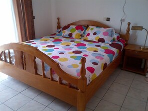 Iron/ironing board, cots/infant beds, rollaway beds, free WiFi