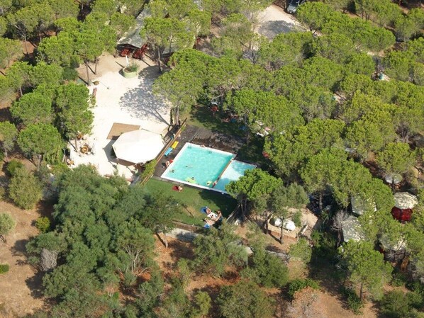 Aerial view - Amfibietreks Camping (Siniscola)