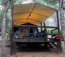Tenda Comfort | Vista dalla camera