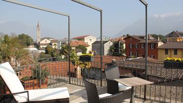 Habitació doble panoràmica, 1 dormitori | Terrassa o pati