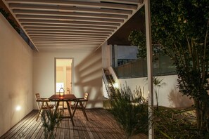 Studio Suite, 1 Bedroom, Garden View, Ground Floor | Terrace/patio - Place of Moments Urban (Ponta Delgada)