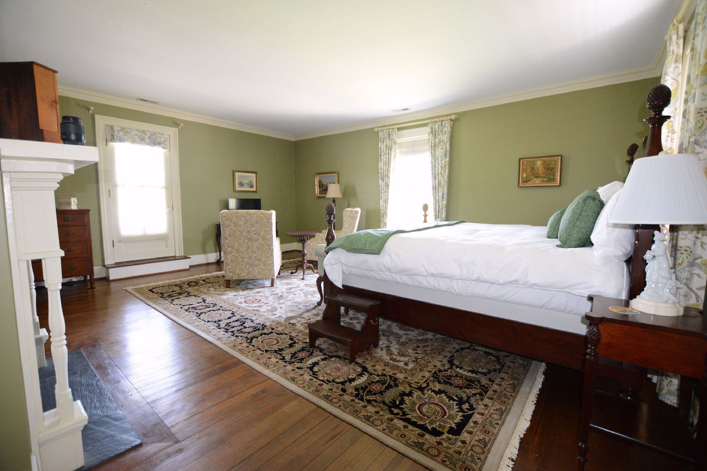 디럭스 하우스, 킹사이즈침대 1개, 포도밭 전망 | 고급 침구, 각각 다른 스타일의 인테리어, 각각 다르게 가구 비치, 다리미/다리미판