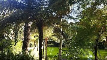 Blick von der Unterkunft