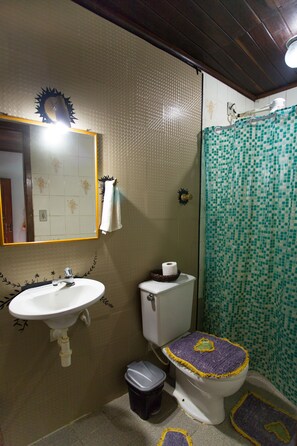 Chambre Double ou avec lits jumeaux, 1 chambre | Salle de bain