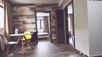 Comfort Apartment, 1 Bedroom | Living area | Flat-screen TV