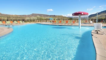 Seasonal outdoor pool