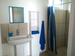 Deluxe Apartment, 2 Bedrooms | Bathroom | Shower, towels, toilet paper - Super Costa Rica (Bolivar)