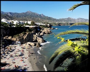 Beach - Stunning Rural Apartment With Private Pool, full AC and Panoramic Sea View (Frigiliana)