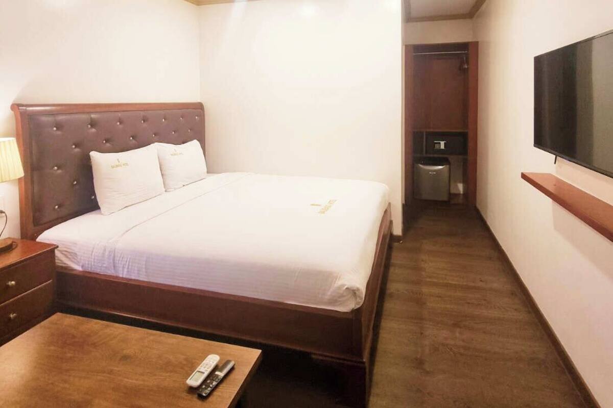 Deluxe Room | Bar mini, meja, Wi-fi percuma, cadar katil 