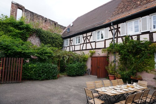 Historische, aufwendig restaurierte Mühle im Herzen Wissembourgs
