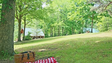 Overnatningsstedets område