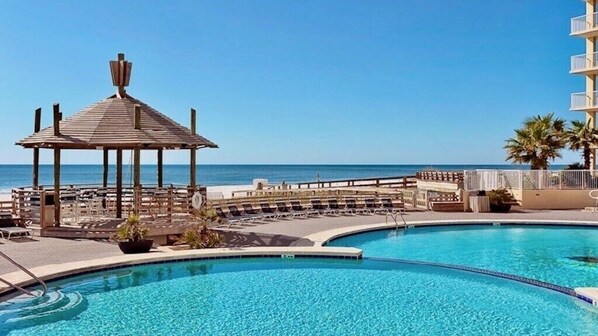 Indoor pool, a heated pool