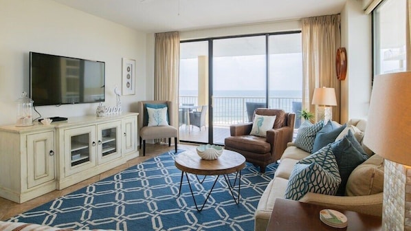 TV - Summer House 606A | Gorgeous Beach front condo! Experience the newly transformed Summer House! (Orange Beach)