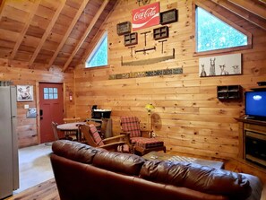 تلفزيون، مدفأة