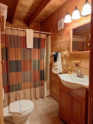 Hair dryer, towels