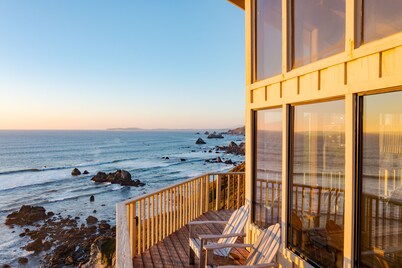7 Bedroom Oceanfront in Dillon Beach with spa
