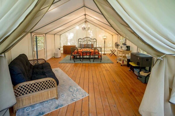 Interior - Cooler than your average stay - Glamourous Camping (Copperhill)