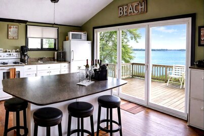 Sandbanks Beach Cottage | Rare Sandy Beach |West Lake | Prince Edward County | Free Pontoon Boat