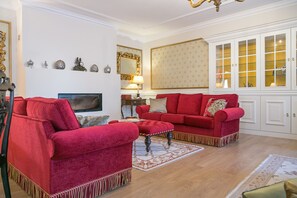 Sala de estar en el lobby