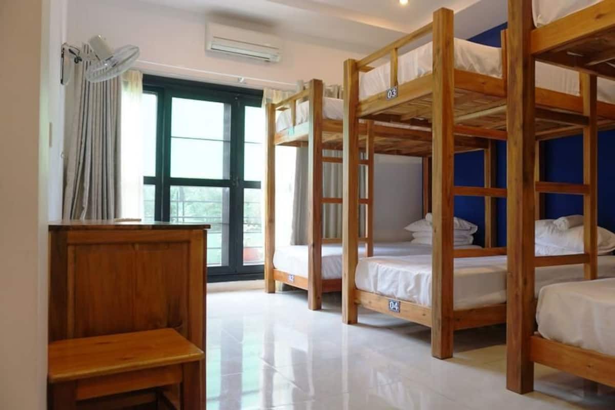 Dortoir Partagé, dortoir mixte (Bed in 6-Bed) | 1 chambre, Wi-Fi gratuit